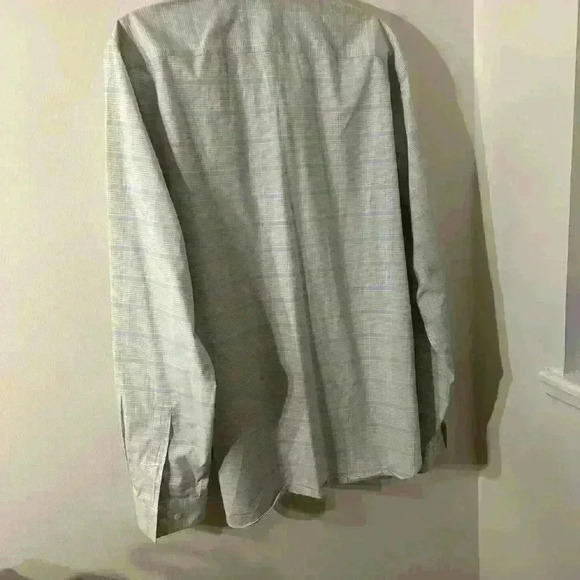 Michael kors air soft stretch plaid button down men XL - Picture 3 of 3